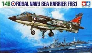 Tamiya 1/48 Royal Navy Sea Harrier Frs.1 Tamiya PLASTIC MODELS