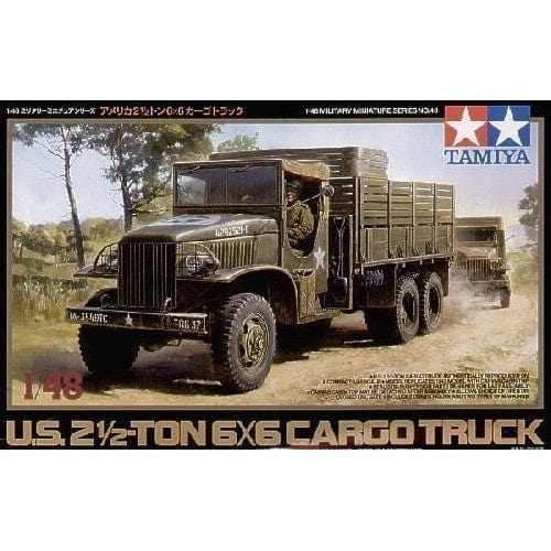 Tamiya 1/48 Us 2.5 Ton 6X6 Cargo Truck Tamiya PLASTIC MODELS