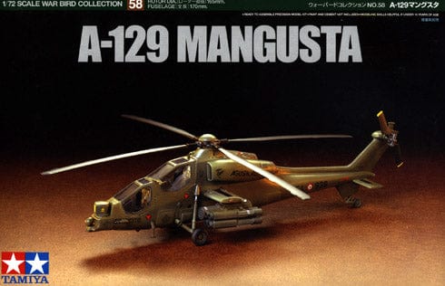 Tamiya 1/72 A-129 Mangusta Tamiya PLASTIC MODELS