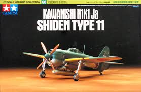 Tamiya 1/72 Kawanishi N1K1-Ja Shiden Type 11 Tamiya PLASTIC MODELS