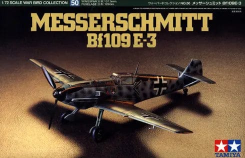 Tamiya 1/72 Messerschmitt Bf109 E-3 Tamiya PLASTIC MODELS