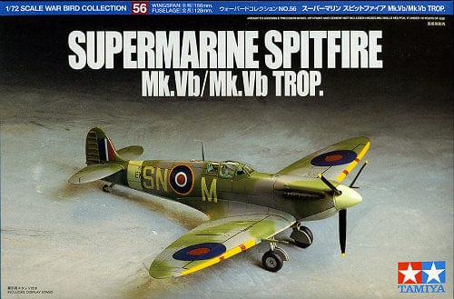 Tamiya 1/72 Supermarine Spitfire Mk.Vb/Mk.Vb Trop Tamiya PLASTIC MODELS