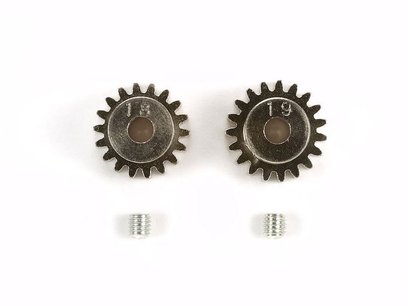 Tamiya 18T & 19T Pinion Gear Set - Hobbytech Toys