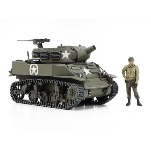 Tamiya 32604 1/48 U.S. Howitzer Motor Carriage M8 Plastic Model Kit - Hobbytech Toys