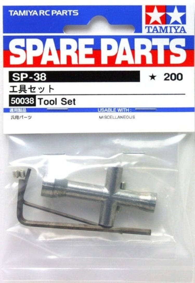 Tamiya 50038 Tool Set Tamiya RC CARS - PARTS