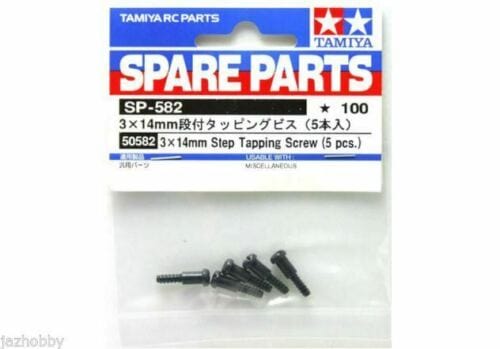 Tamiya 50582 3x14mm Step Tapping Screw (5) Tamiya RC CARS - PARTS