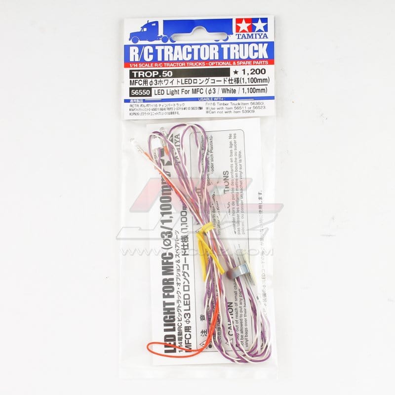 Tamiya 56550 MFC LED White (2pcs) Tamiya RC CARS - PARTS