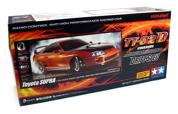 Tamiya 58613A Toyota Supra (TT-02D) RC Kit (No ESC) - Hobbytech Toys