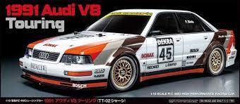 Tamiya 58682A 1991 Audi V8 Touring (TT-02) RC Kit (No ESC) - Hobbytech Toys