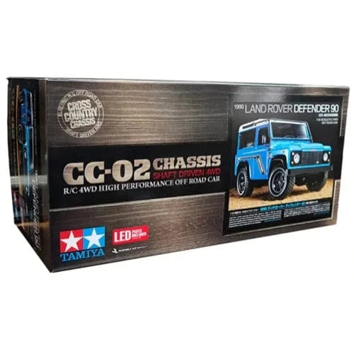 Tamiya 58700A 1/10 1990 Land Rover Defender 90 RC Crawler Kit - Hobbytech Toys