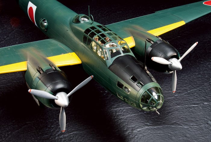 Tamiya 61110 1/48 Mitsubishi G4M1 Yamamoto with 17 Figures - Hobbytech Toys