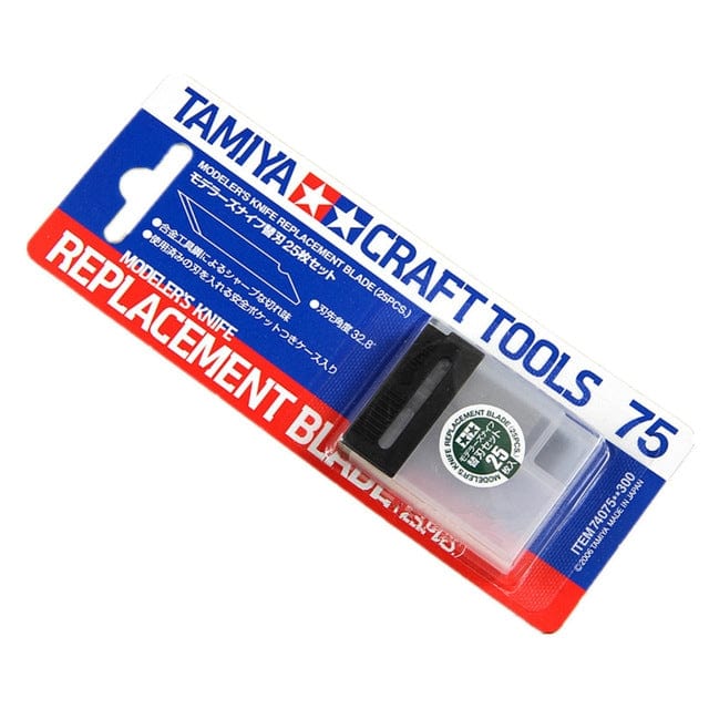 Tamiya 74075 Modeler Knife Blade (25pcs) Tamiya TOOLS