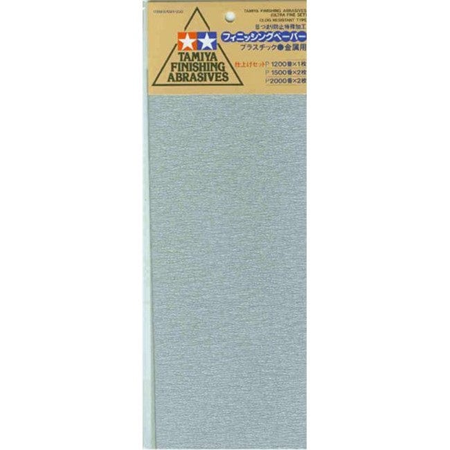 Tamiya 87024 Finishing Abrasives Ultra Fine Set Tamiya TOOLS