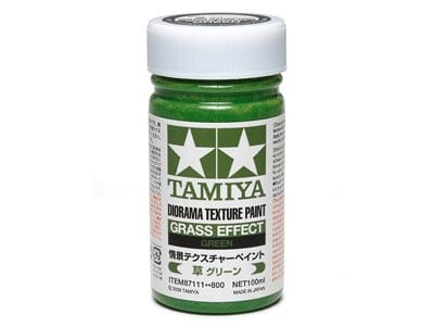 Tamiya 87111 Texture Paint Grass Green Tamiya PAINT, BRUSHES & SUPPLIES