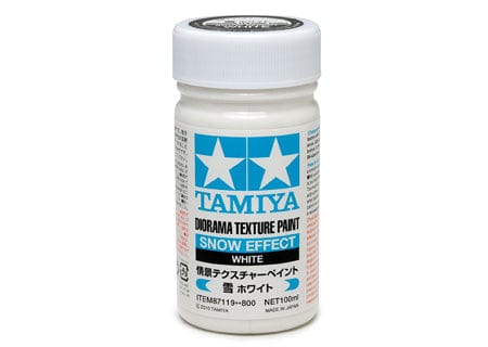 Tamiya 87119 Texture Paint Snow Effect White Tamiya PAINT, BRUSHES & SUPPLIES