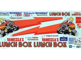 Tamiya 9495470 Lunch Box Sticker Sheet - Hobbytech Toys
