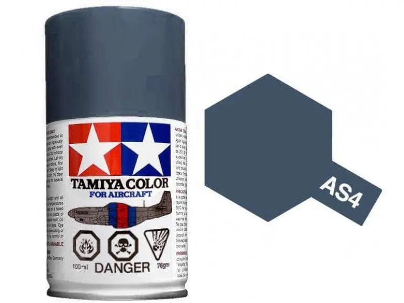 Tamiya AS-4 Gray Violet Luftwaffe Spray Tamiya PAINT, BRUSHES & SUPPLIES