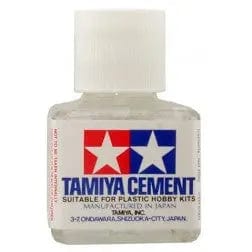 Tamiya Cement 40ml Bottle White Lid Tamiya SUPPLIES
