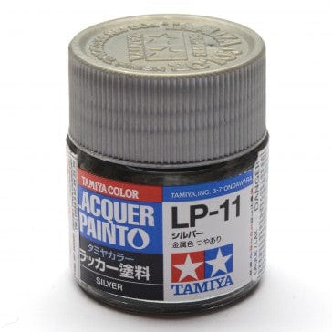Tamiya Lp-11 Lacquer Paint Silver Tamiya PAINT, BRUSHES & SUPPLIES