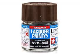 Tamiya Lp-17 Linoleum Deck Brown Tamiya PAINT, BRUSHES & SUPPLIES