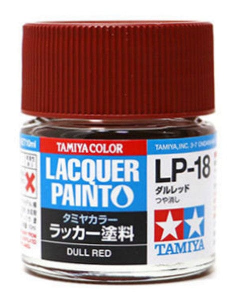 Tamiya Lp-18 Dull Red Tamiya PAINT, BRUSHES & SUPPLIES