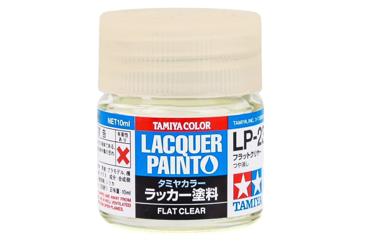 Tamiya Lp-23 Flat Clear Tamiya PAINT, BRUSHES & SUPPLIES