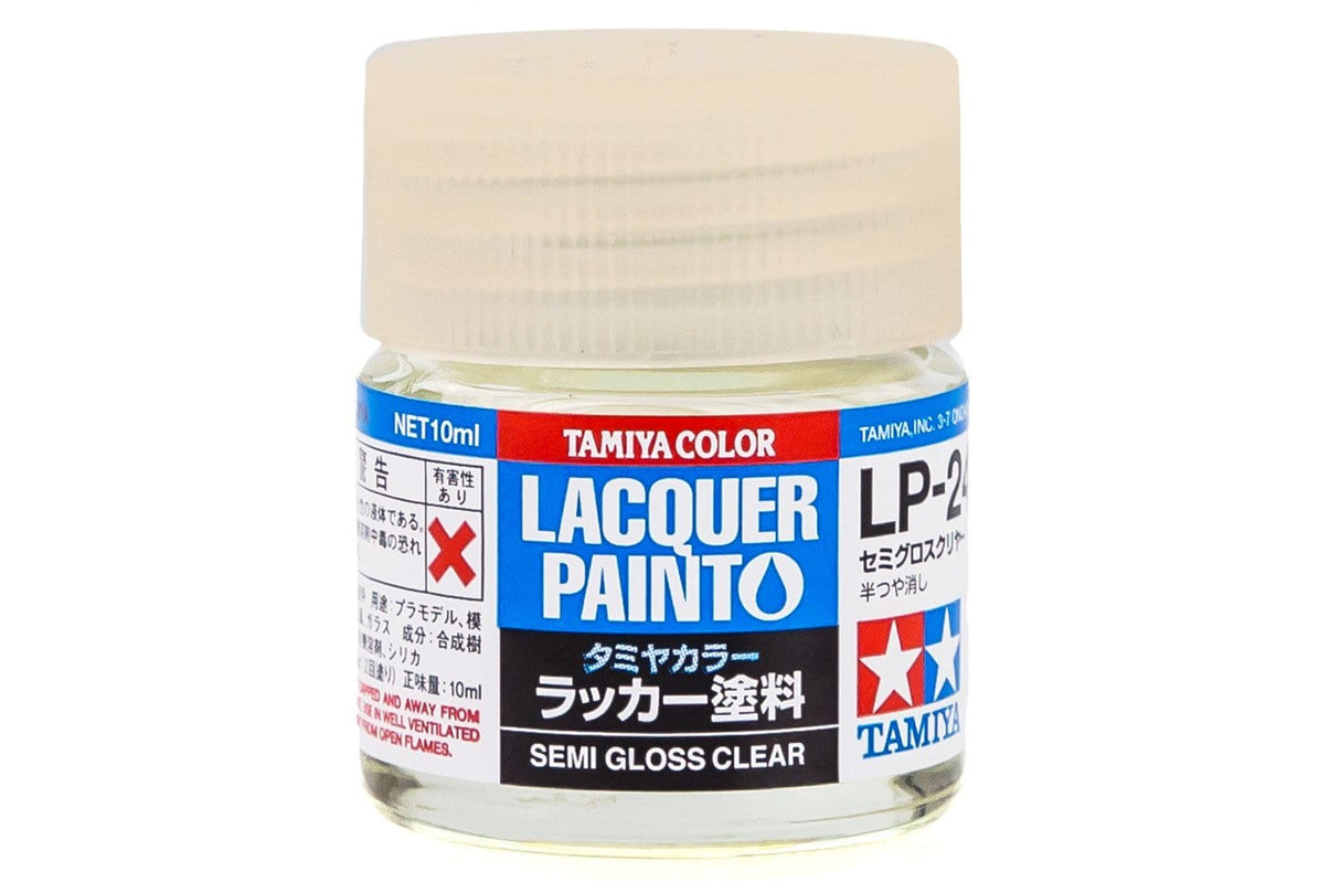 Tamiya Lp-24 Semi Gloss Clear Tamiya PAINT, BRUSHES & SUPPLIES
