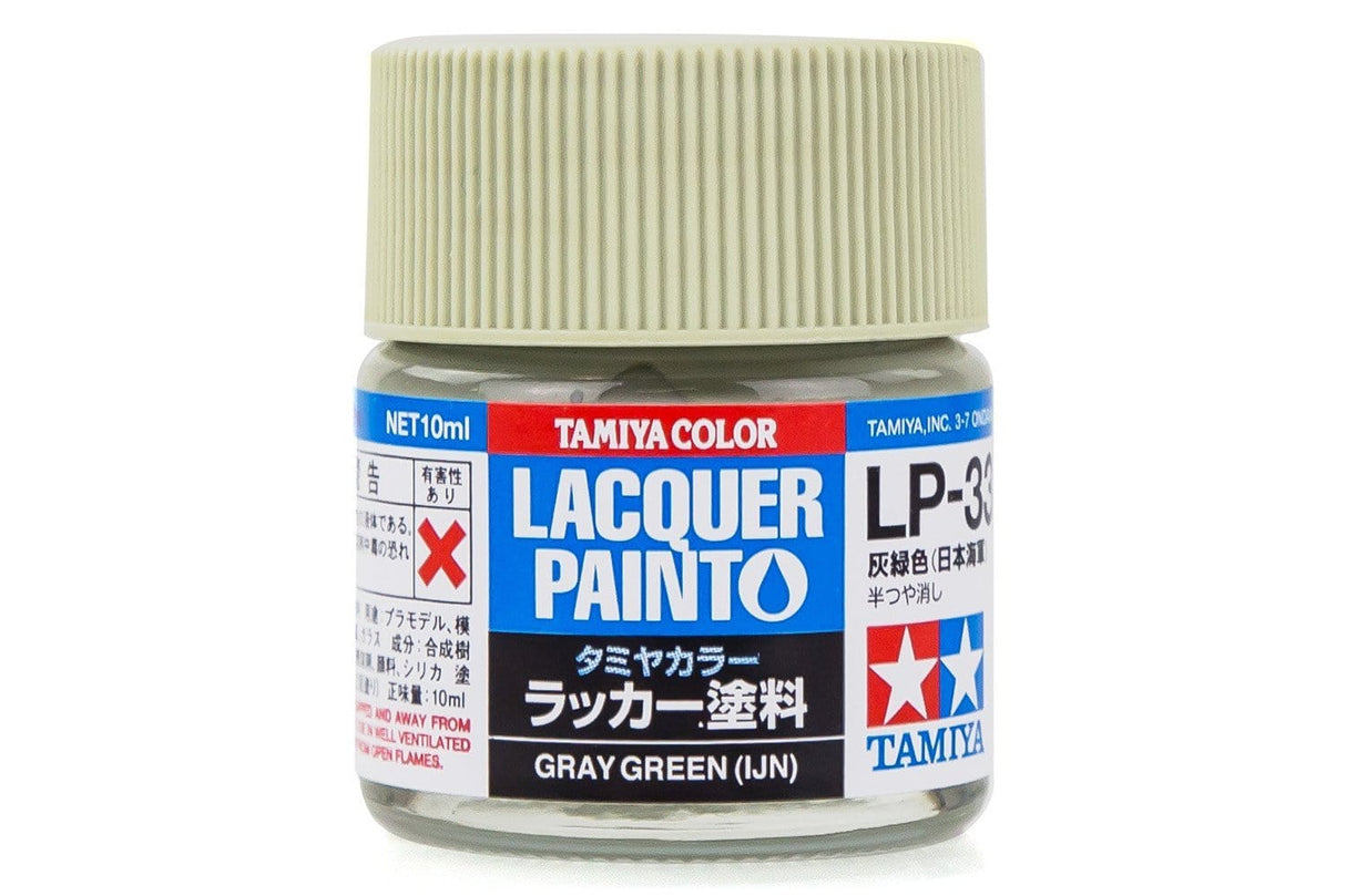 Tamiya Lp-33 Lacquer Paint Grey Green Tamiya PAINT, BRUSHES & SUPPLIES