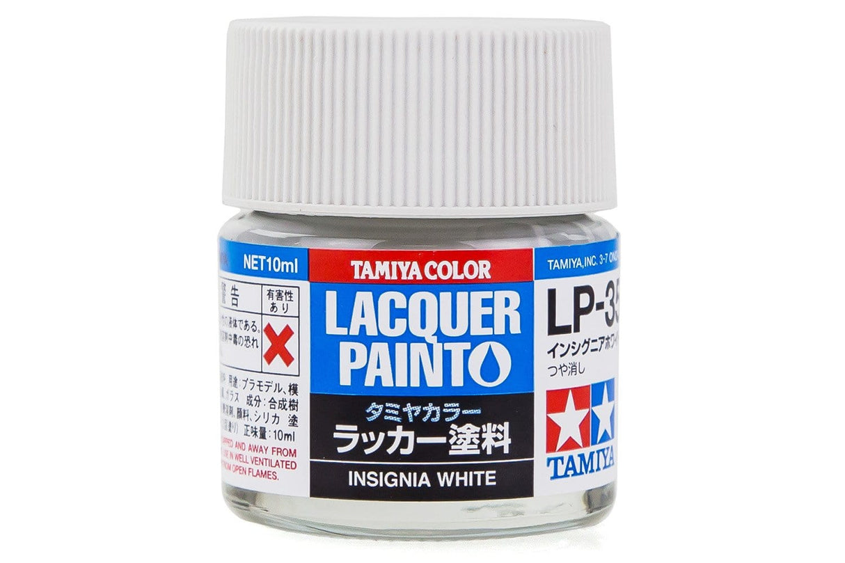 Tamiya Lp-35 Lacquer Paint Insignia White Tamiya PAINT, BRUSHES & SUPPLIES