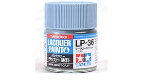 Tamiya Lp-36 Lacquer Paint Dark Ghost Grey Tamiya PAINT, BRUSHES & SUPPLIES