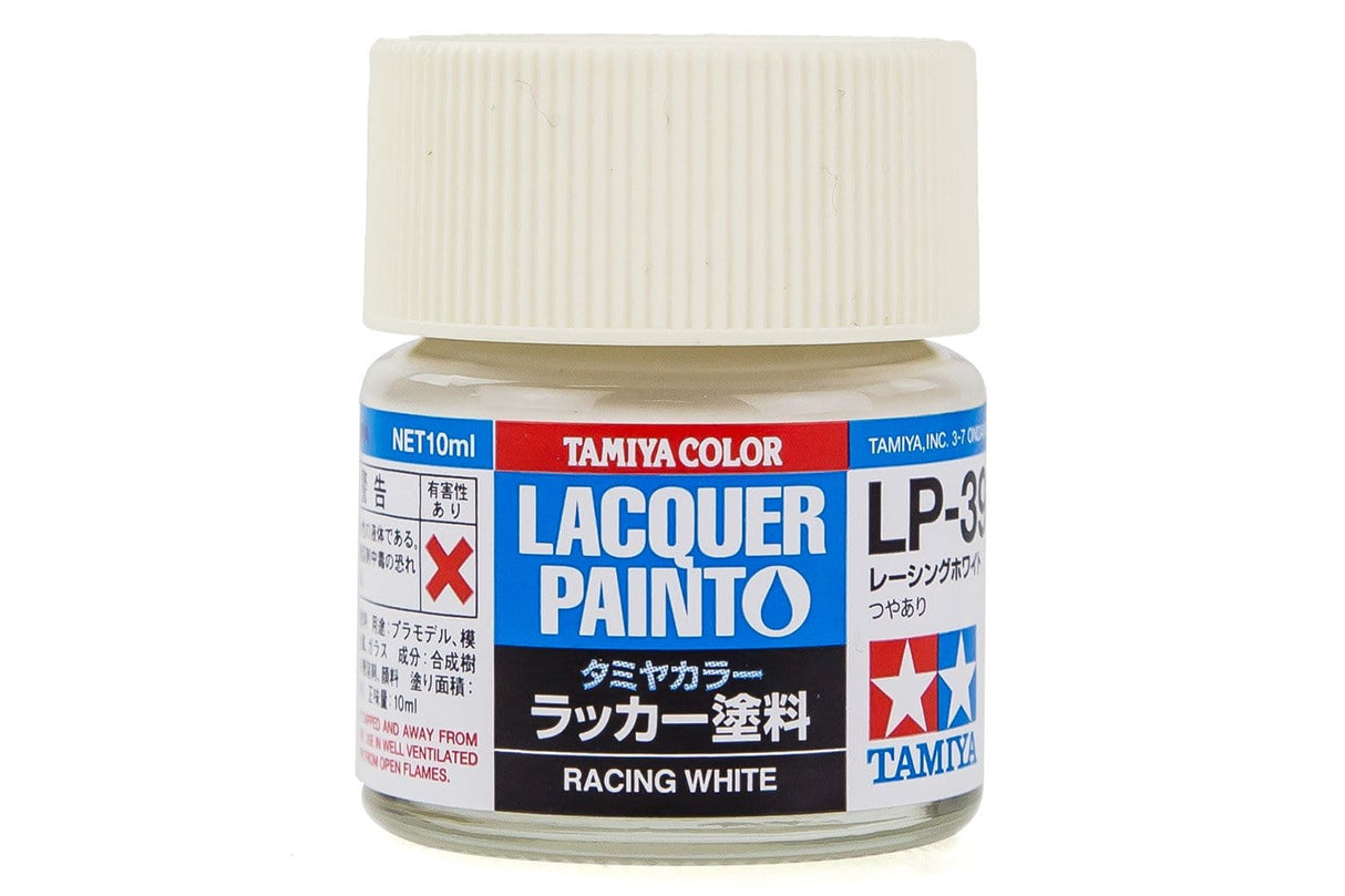 Tamiya Lp-39 Lacquer Paint Racing White Tamiya PAINT, BRUSHES & SUPPLIES