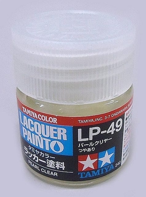 Tamiya Lp-49 Lacquer Paint Pearl Clear Tamiya PAINT, BRUSHES & SUPPLIES