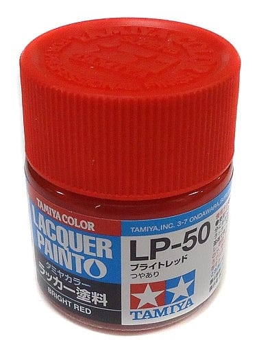 Tamiya Lp-50 Lacquer Paint Bright Red Tamiya PAINT, BRUSHES & SUPPLIES