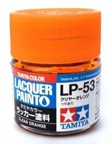 Tamiya Lp-53 Lacquer Paint Clear Orange Tamiya PAINT, BRUSHES & SUPPLIES