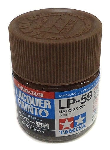 Tamiya Lp-59 Lacquer Paint Nato Brown Tamiya PAINT, BRUSHES & SUPPLIES