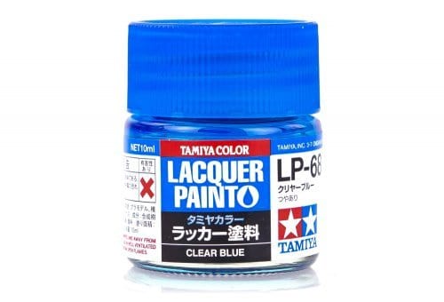 Tamiya Lp-68 Lacquer Paint Clear Blue Tamiya PAINT, BRUSHES & SUPPLIES
