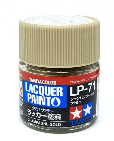 Tamiya LP-71 Champagne Gold Tamiya PAINT, BRUSHES & SUPPLIES