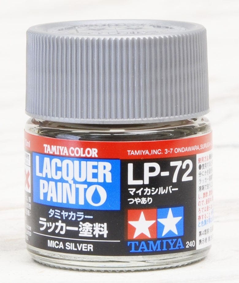 Tamiya LP-72 Mica Silver Tamiya PAINT, BRUSHES & SUPPLIES