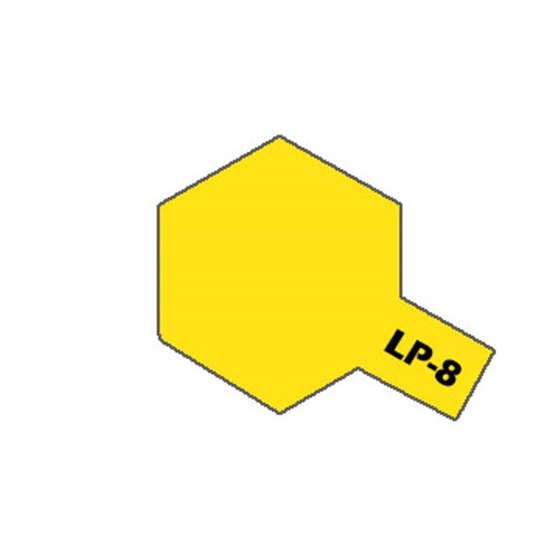 Tamiya Lp-8 Lacquer Paint Pure Yellow Tamiya PAINT, BRUSHES & SUPPLIES