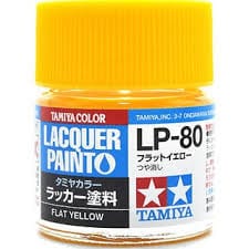 Tamiya LP-80 Flat Yellow Tamiya PAINT, BRUSHES & SUPPLIES