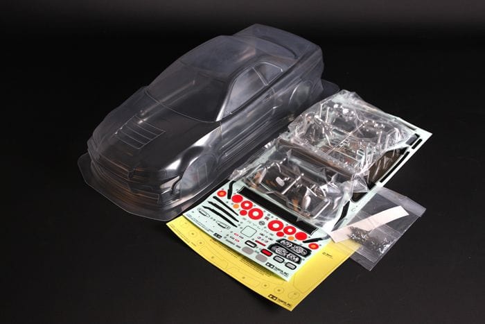 Tamiya Nismo R34 Gt-R Z Tune Clear Body Tamiya RC CARS - PARTS