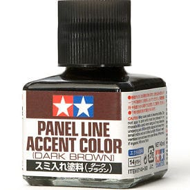 Tamiya Panel Line Colour Dark Brown Tamiya PAINT, BRUSHES & SUPPLIES
