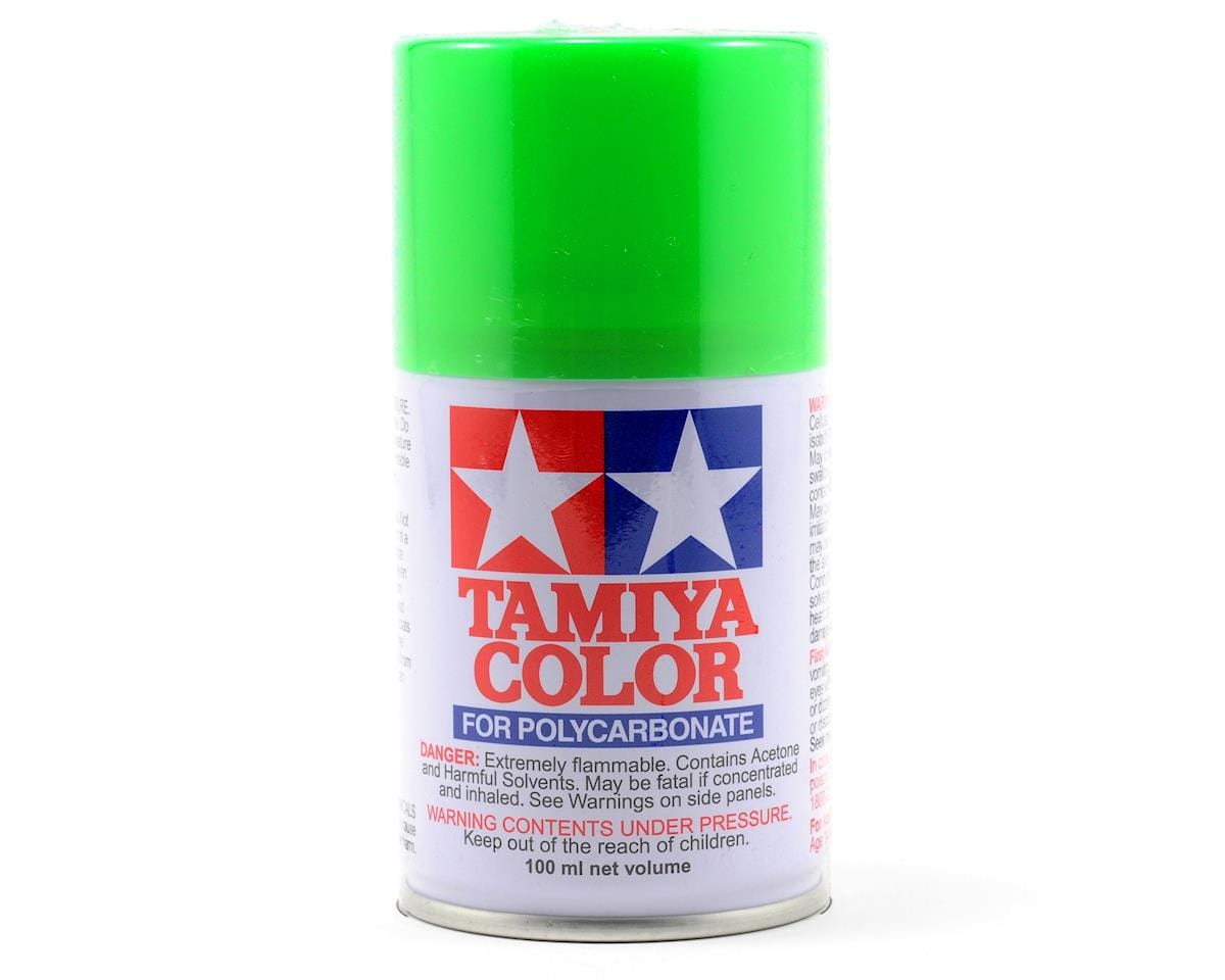 Tamiya PS-28 Spray Fluorescent Green Tamiya PAINT, BRUSHES & SUPPLIES