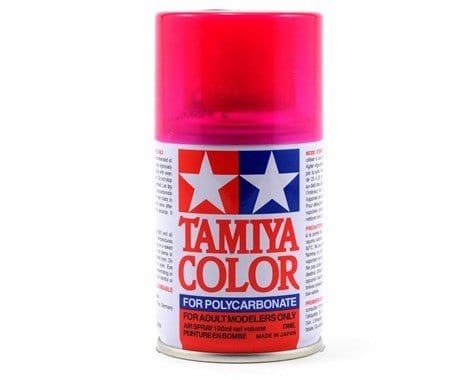 Tamiya PS-40 Spray Translucent Pink Tamiya PAINT, BRUSHES & SUPPLIES