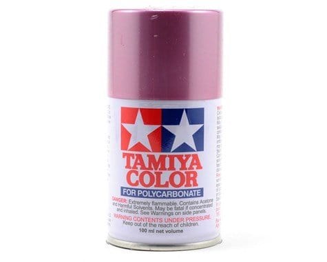 Tamiya PS-50 Spray Sparkling Pink Anodized Aluminum Tamiya PAINT, BRUSHES & SUPPLIES