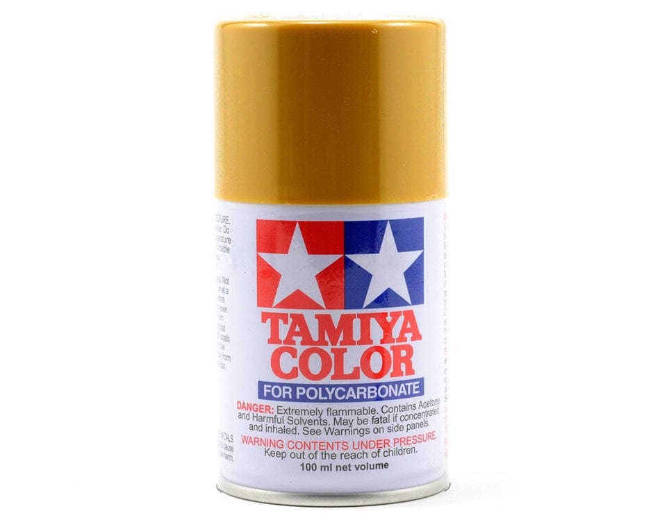 Tamiya PS-56 Spray Mustard Yellow Tamiya PAINT, BRUSHES & SUPPLIES