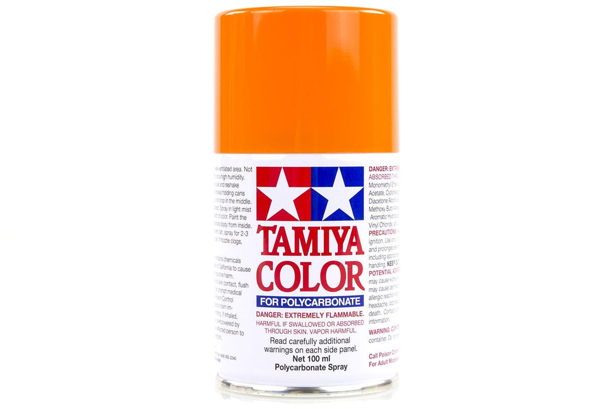 Tamiya PS-62 Pure Orange Tamiya PAINT, BRUSHES & SUPPLIES