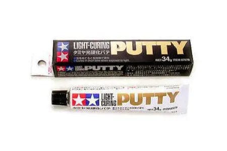 Tamiya Putty 34G Light Curing Tamiya PAINT, BRUSHES & SUPPLIES