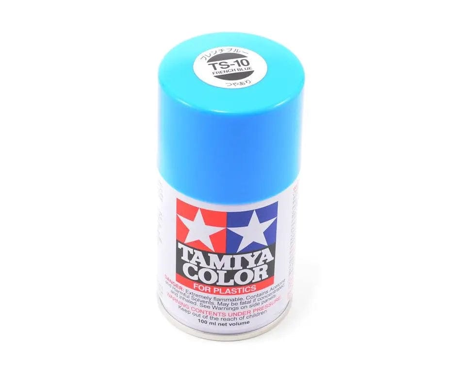 Tamiya TS-10 Spray French Blue Tamiya PAINT, BRUSHES & SUPPLIES