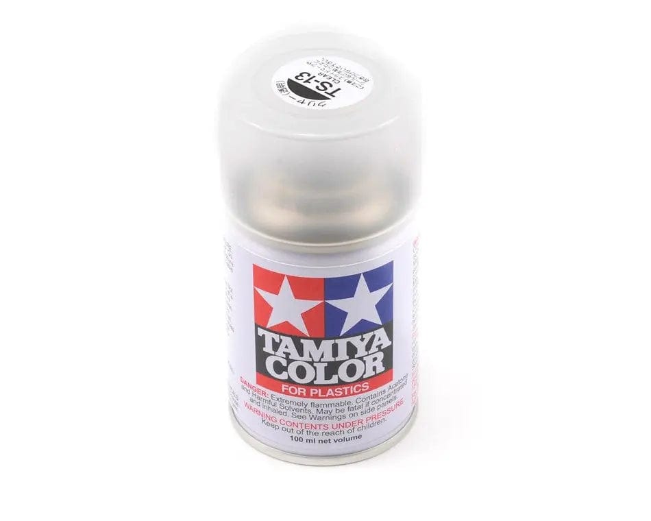 Tamiya TS-13 Spray Clear Tamiya PAINT, BRUSHES & SUPPLIES